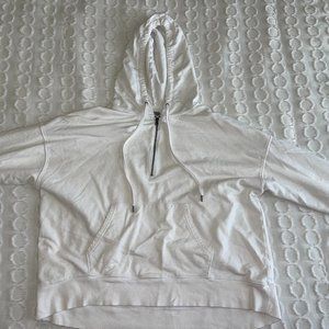 White Aerie Quarter Zip Up